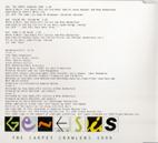 The Carpet Crawlers 1999 cover back